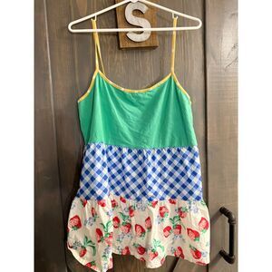 WOMENS STRAWBERRY CRUMBLE MJ TOP